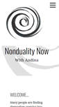 Mobile Screenshot of nondualitynow.com